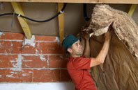 Quarriers Village tapered roof insulation